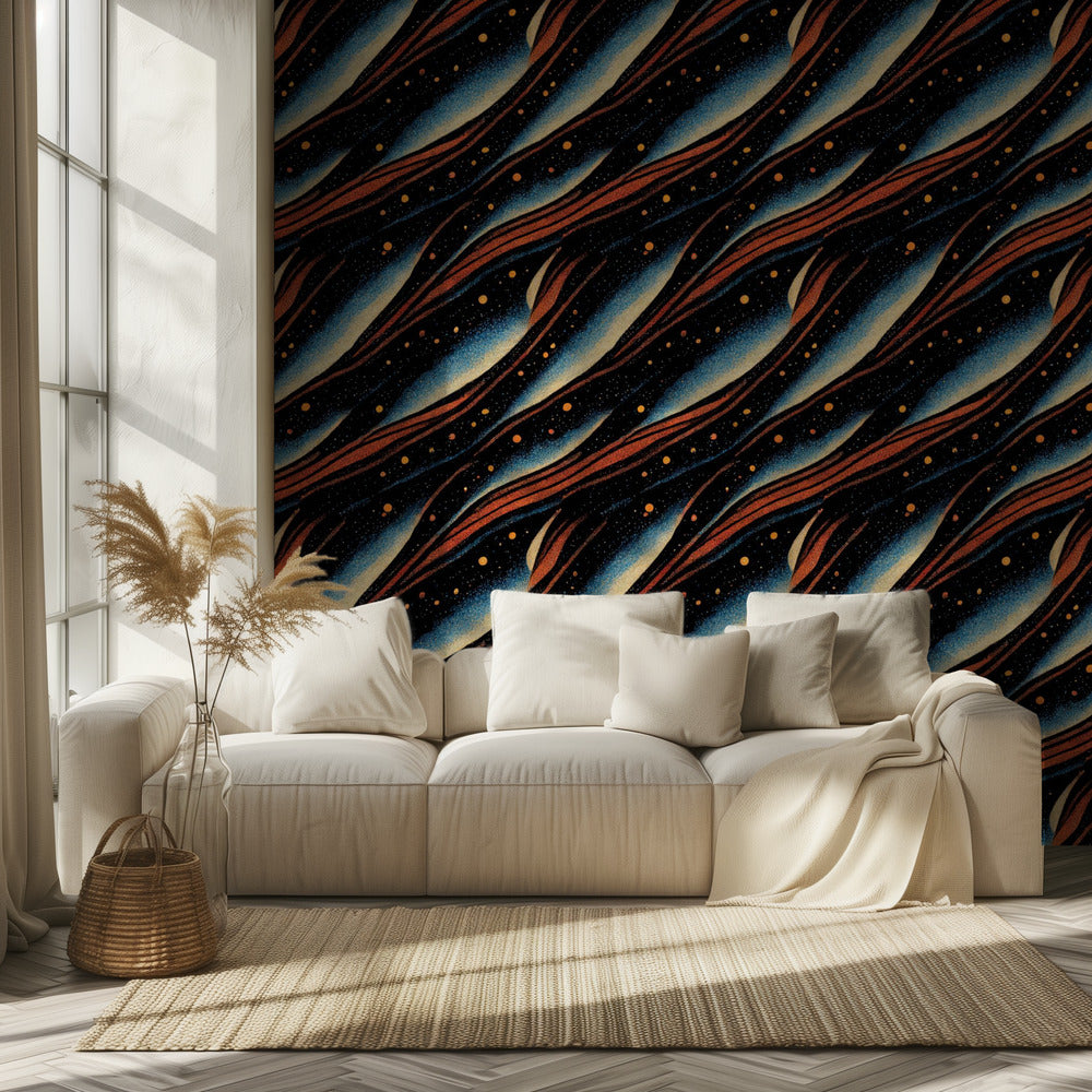 Galactic Wavescape | Wallpaper