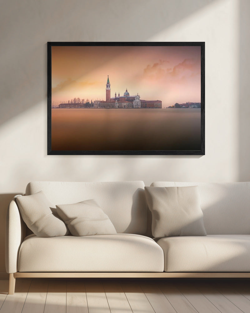 Venice pink sunrise | Canvas