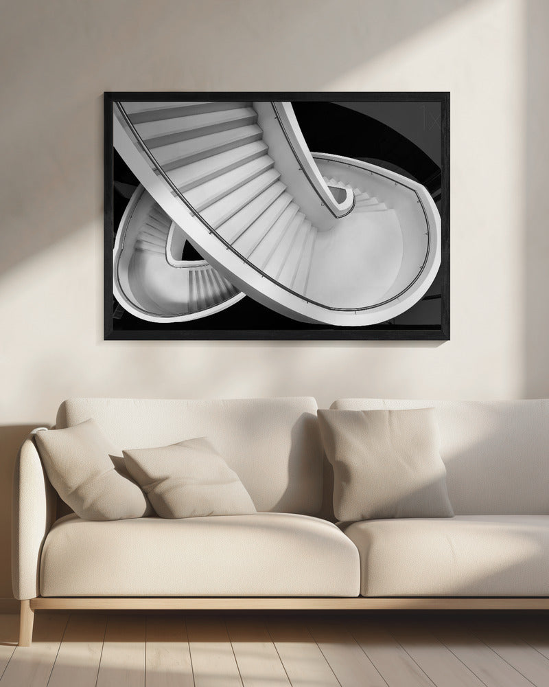 B&amp;W staircase | Canvas