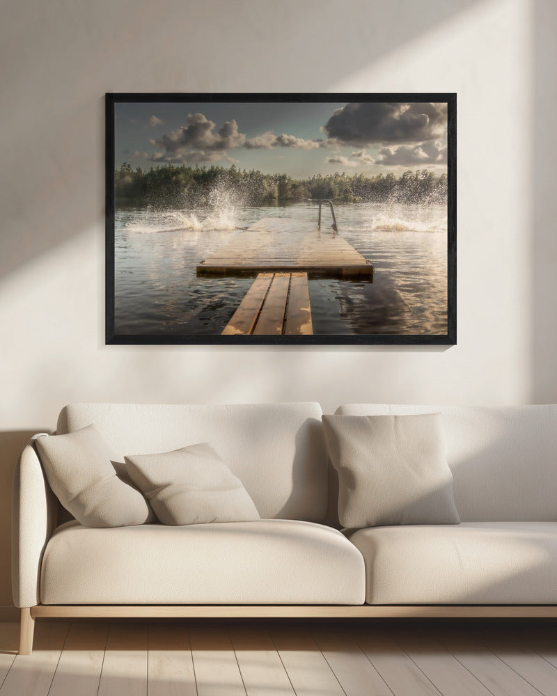 The diving board | Canvas
