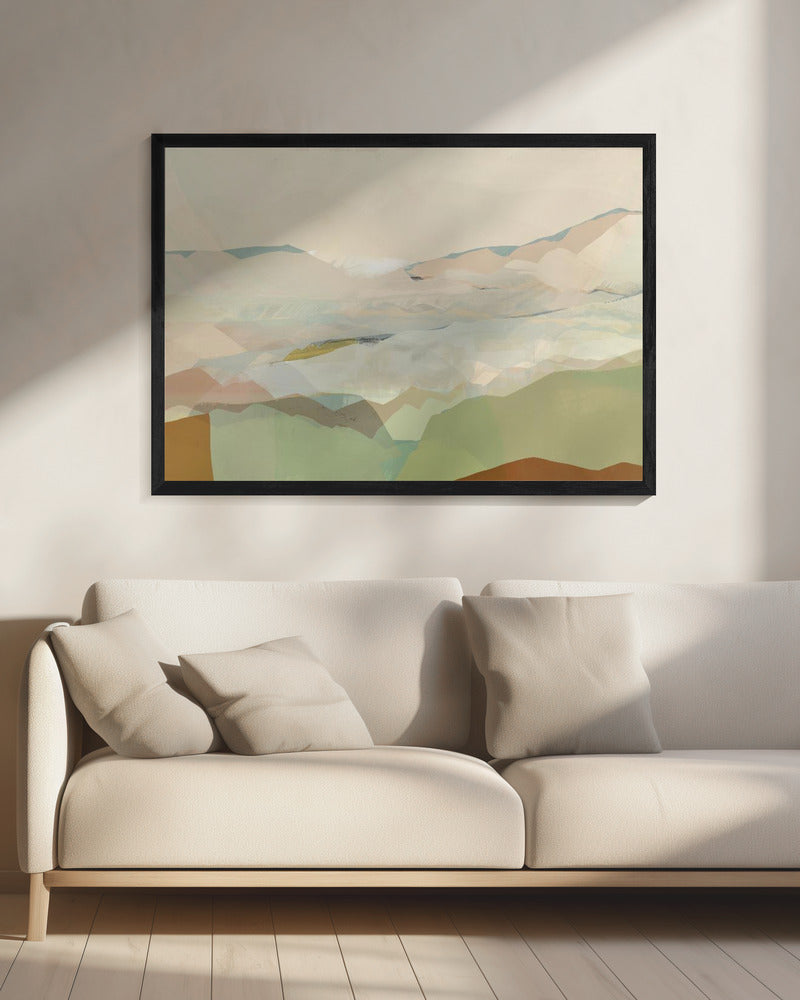 Colourblock Landscape 1 | Canvas