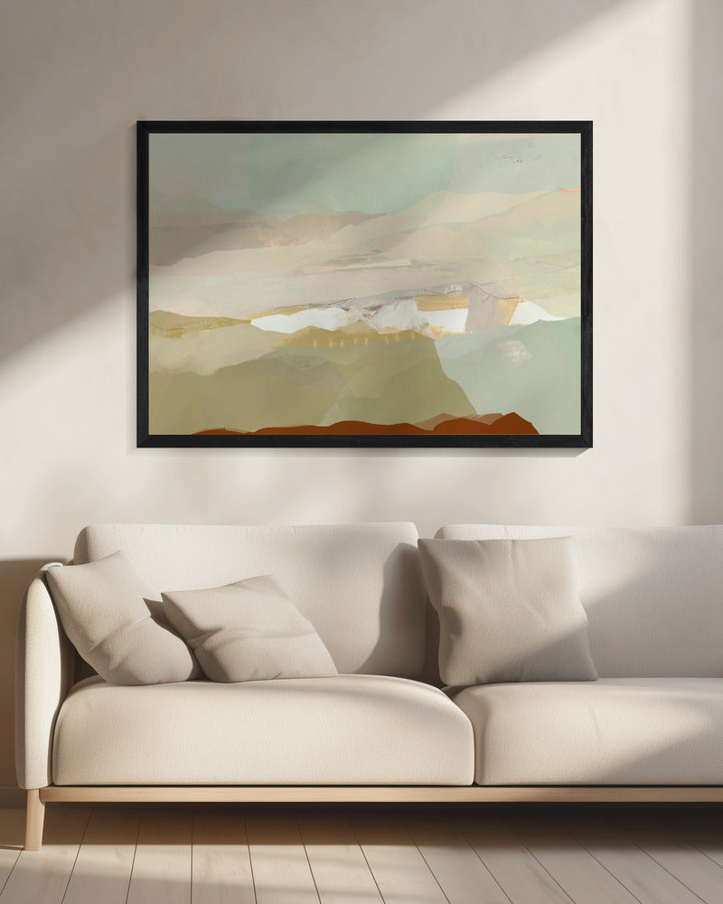 Colourblock Landscape 3 | Canvas