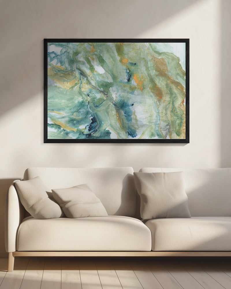 Blue Abstract Forms | Canvas