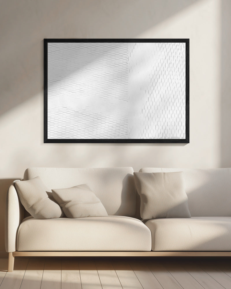 White Woven Blocks 5 | Canvas