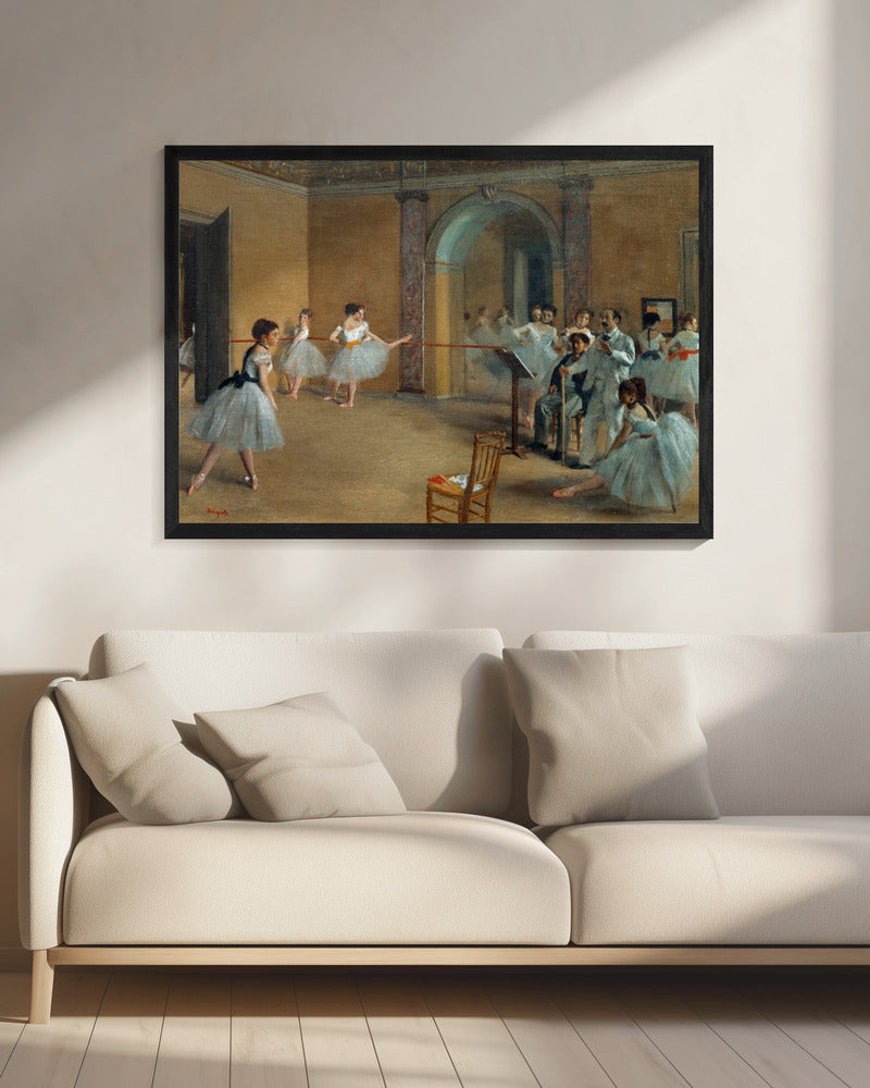 The Dance Foyer At the Opera On the Rue Le Peletier | Canvas
