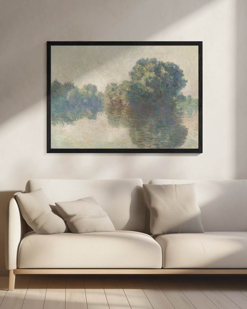 Claude Monet's the Seine At Giverny (1897) | Canvas