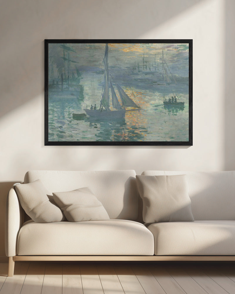 Sunrise (1873) By Claude Monet | Canvas