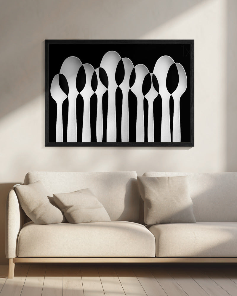 Spoons Abstract:  Forest | Canvas