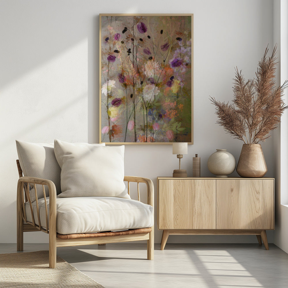 Painterly flowers | Poster