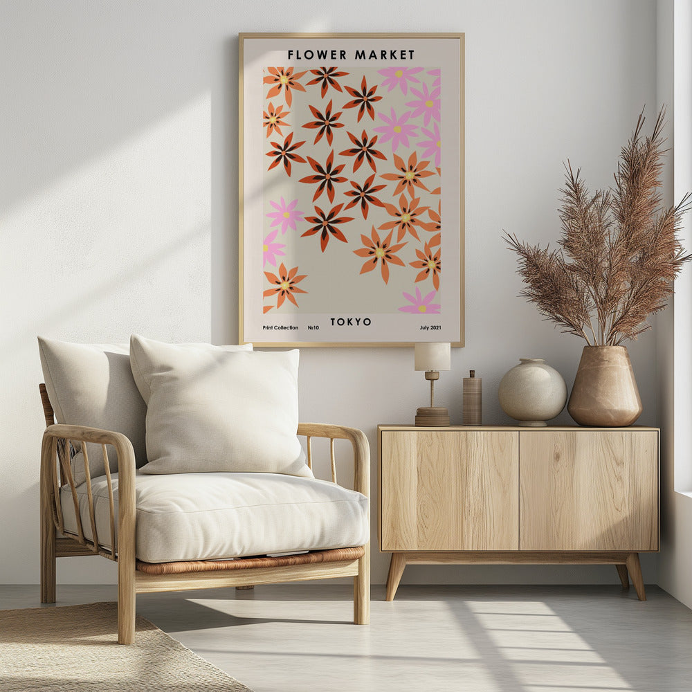 Flower Market Tokyo | Poster