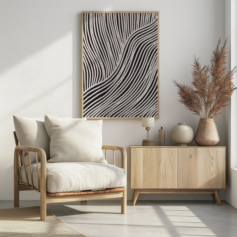 Flowing Stripes | Poster