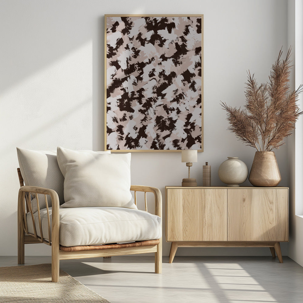 Brushstroke Chaos | Poster