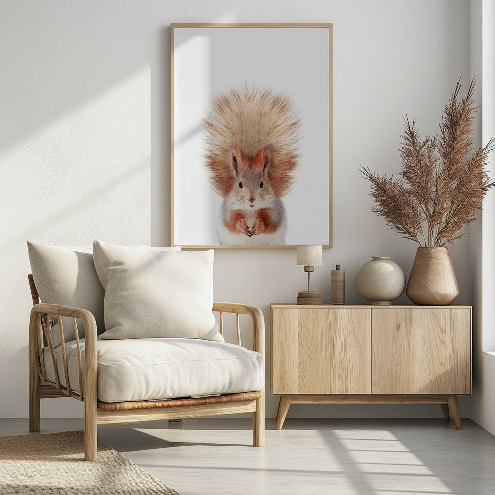 Baby Squirel | Poster