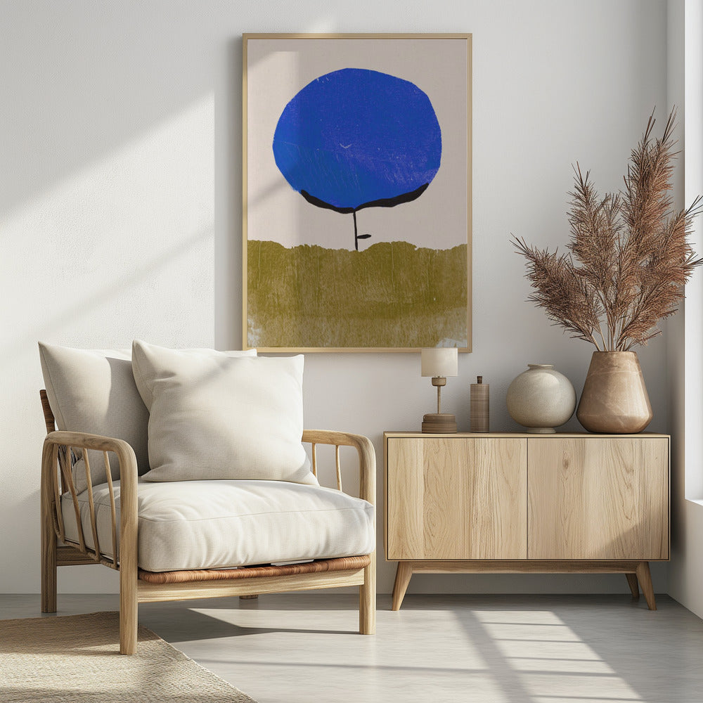 Blue Flower | Poster