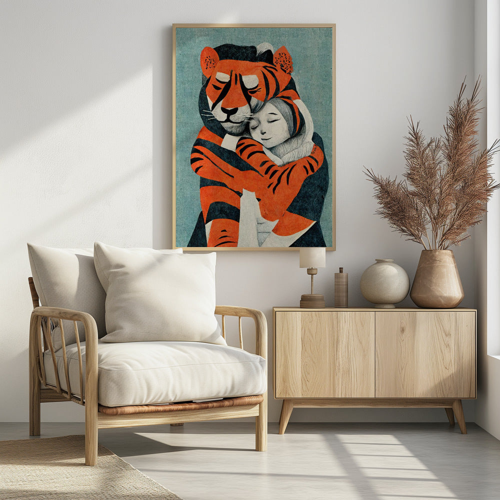 Tiger&#039;s Embrace | Poster