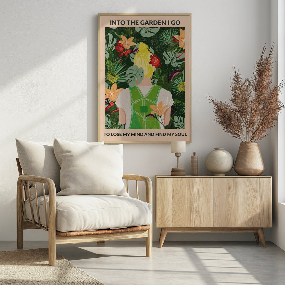 Into the Garden (blonde) | Poster
