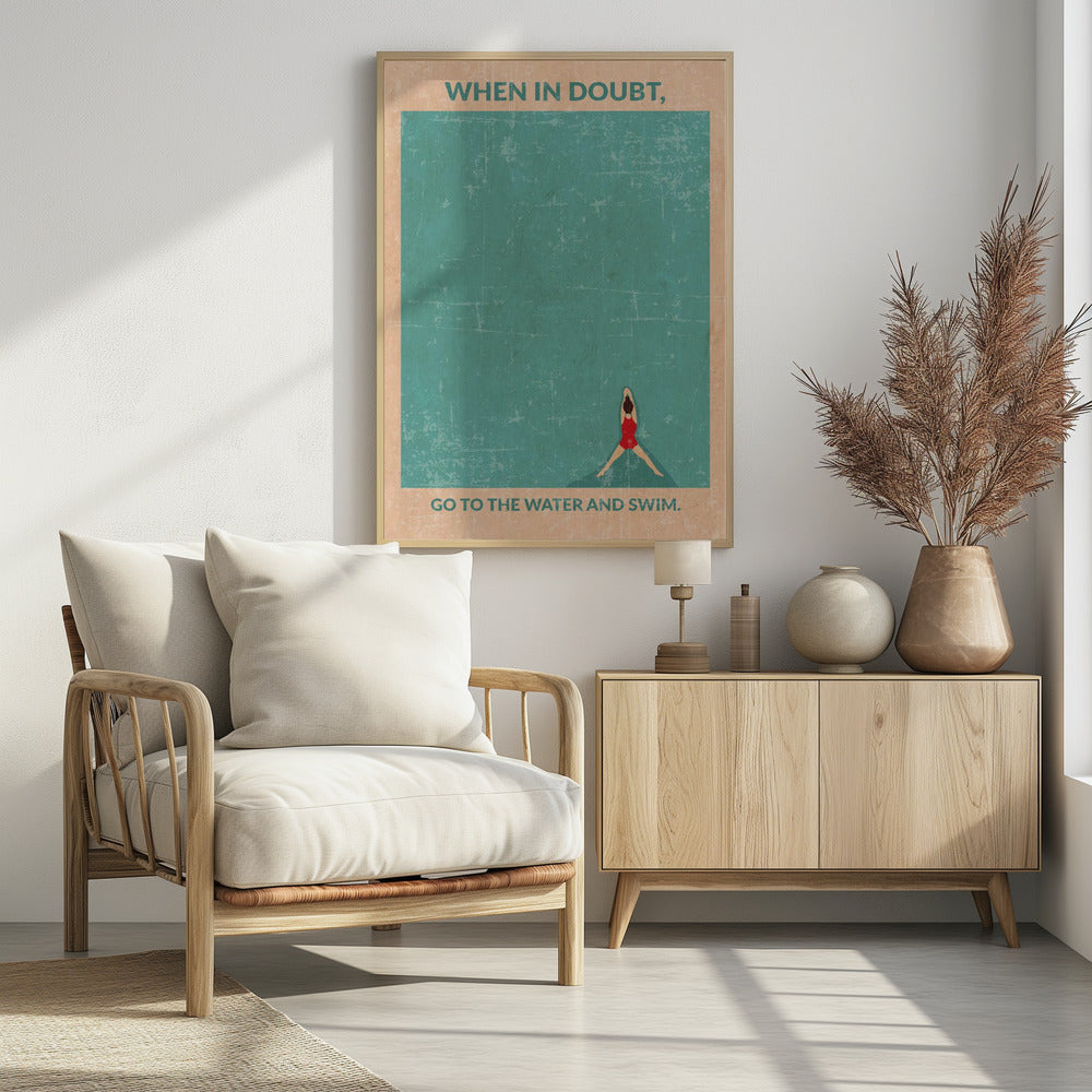 Open Water Standard Wall Art | Poster