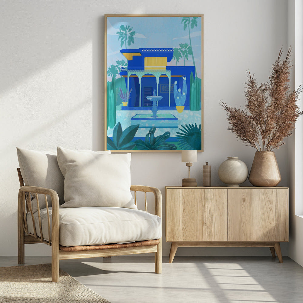 Moroccan Garden | Poster