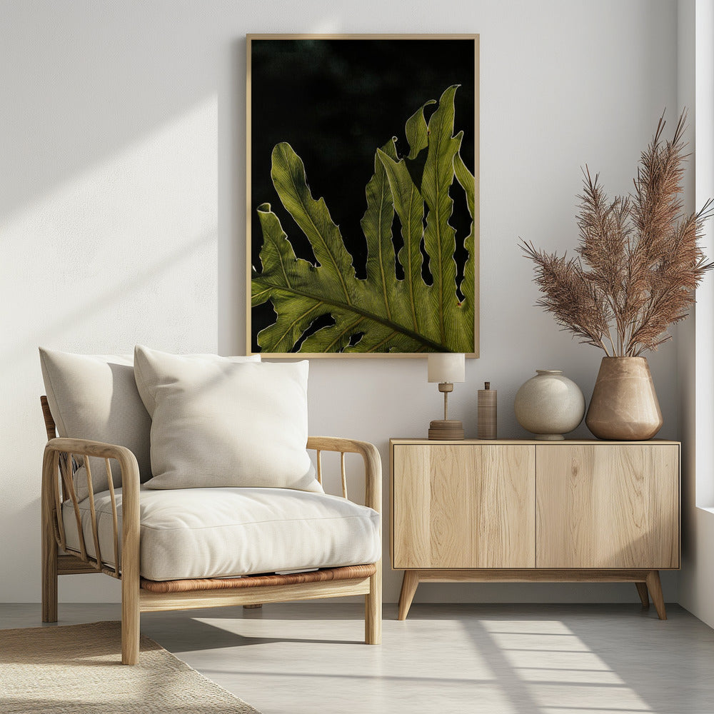 Leafy Silhouette | Poster