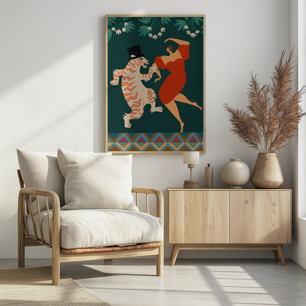 A Date With a Wild Cat | Poster