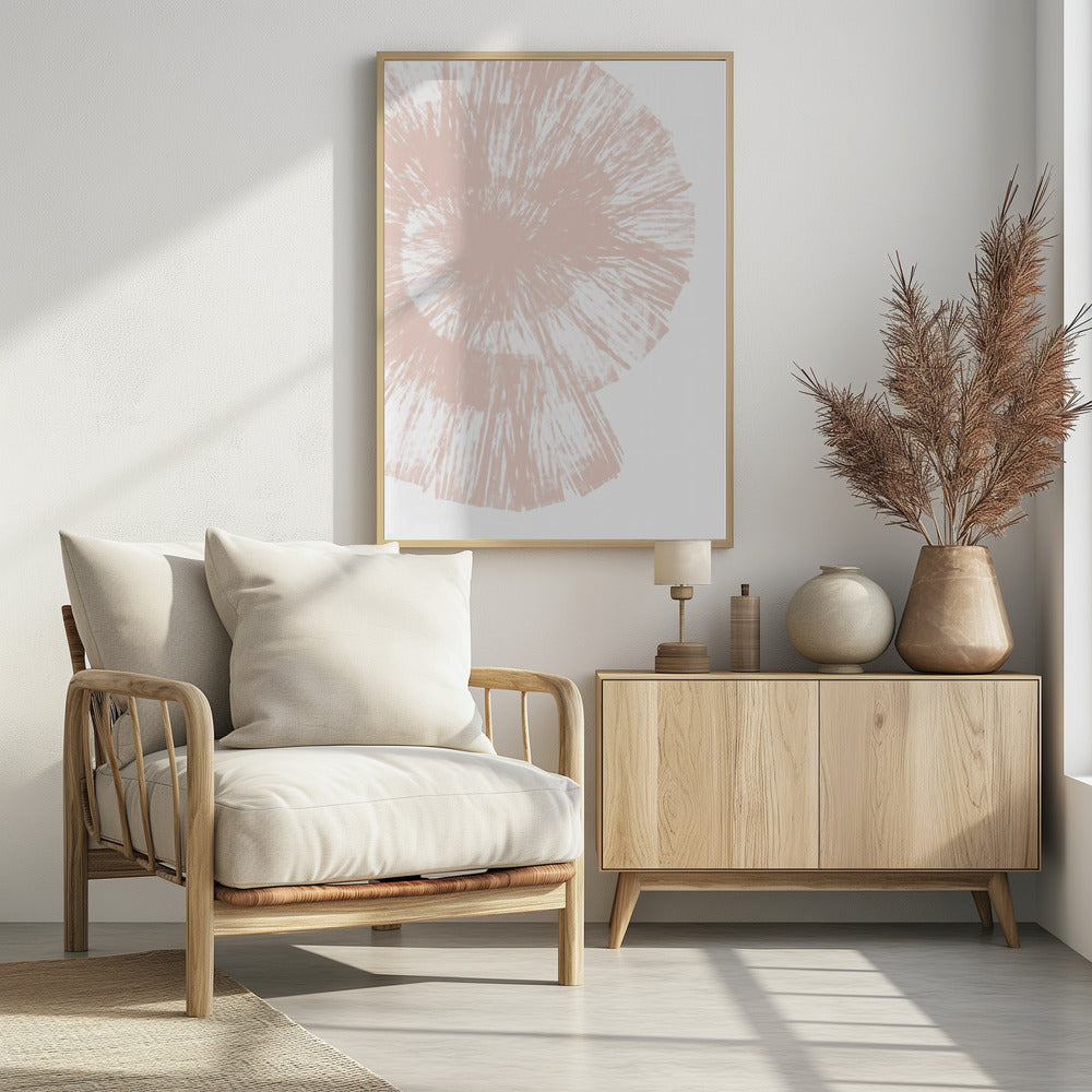 Radiant Spiral Burst | Poster