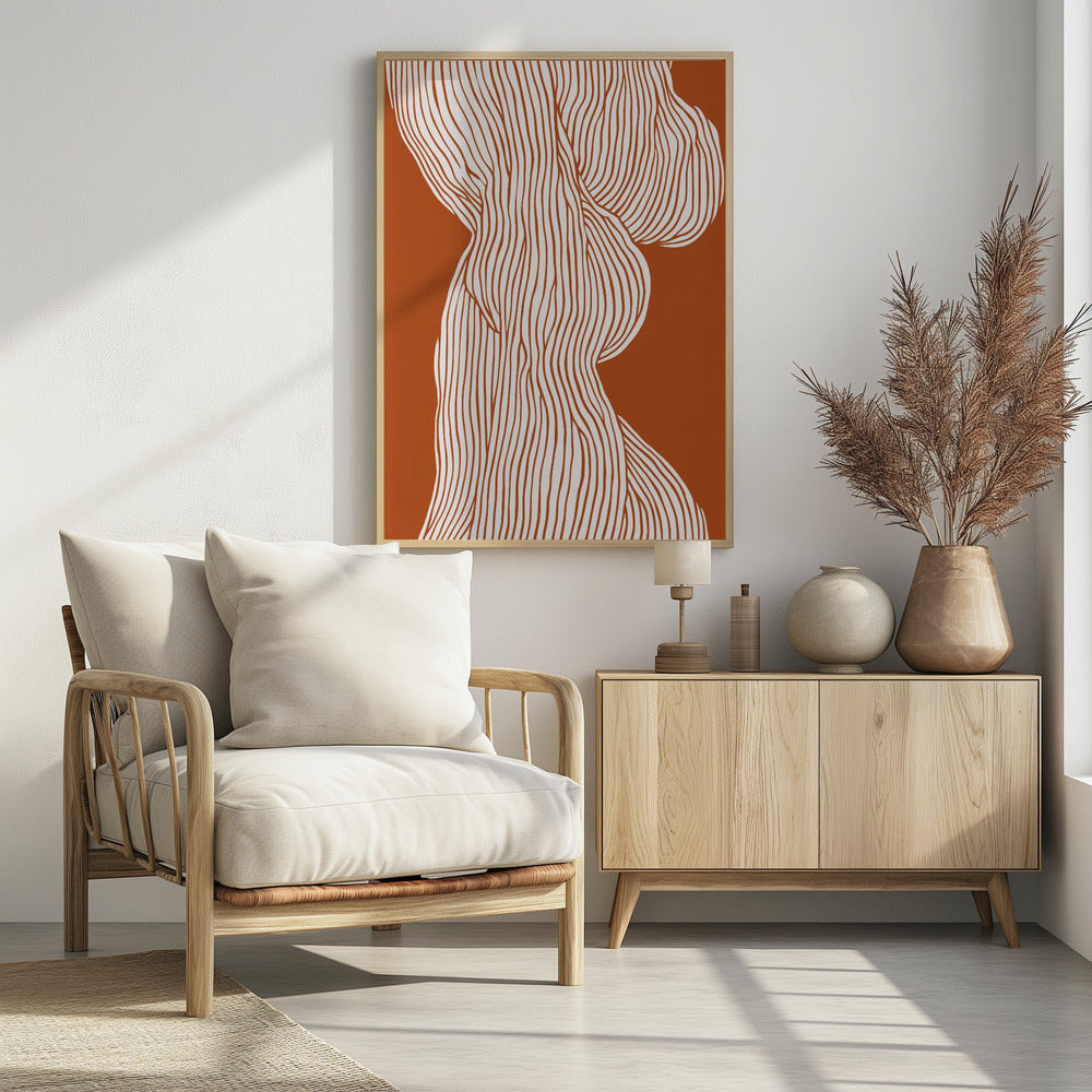 Curved Line Dance | Poster