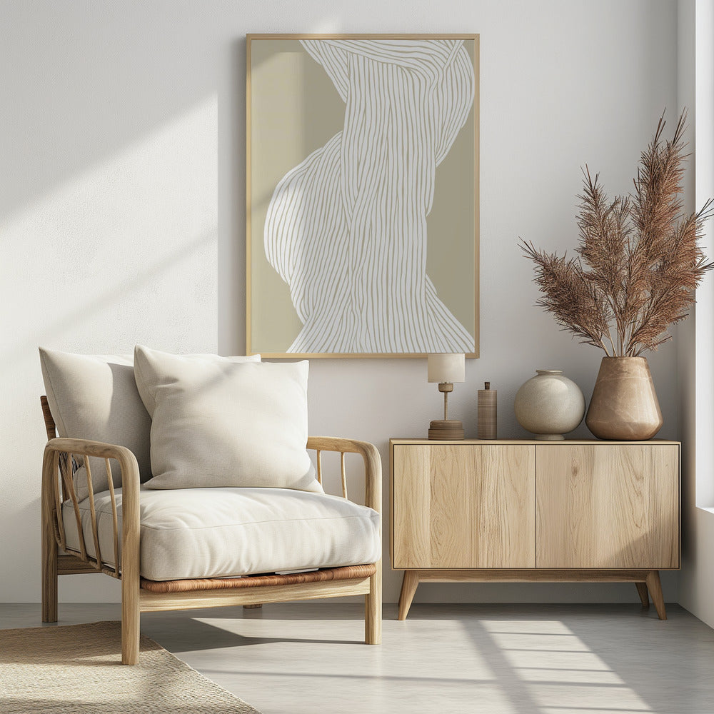 Flowing Lines Emerge | Poster
