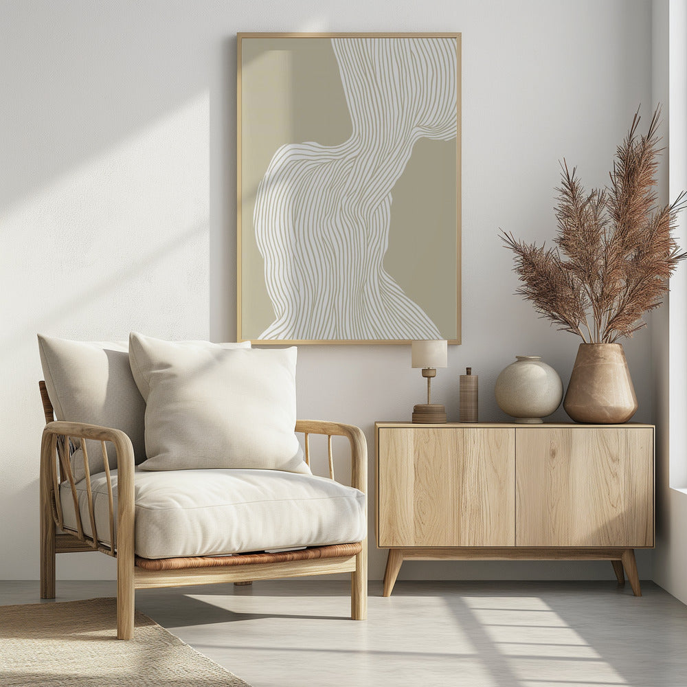 Flowing Linescape | Poster
