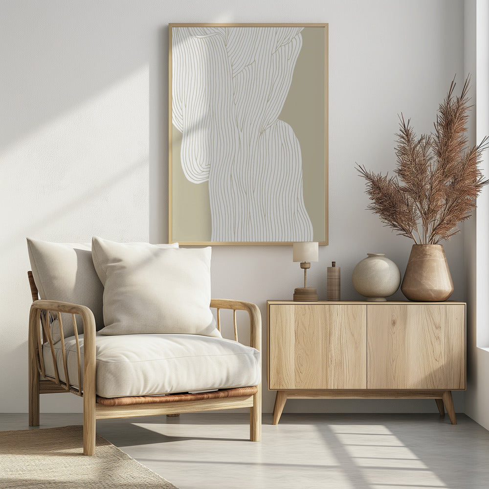 Flowing Line Harmony | Poster