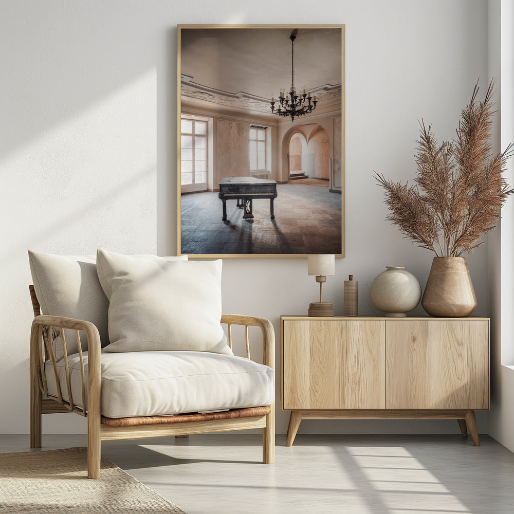 Piano in an Abandoned Castle | Poster