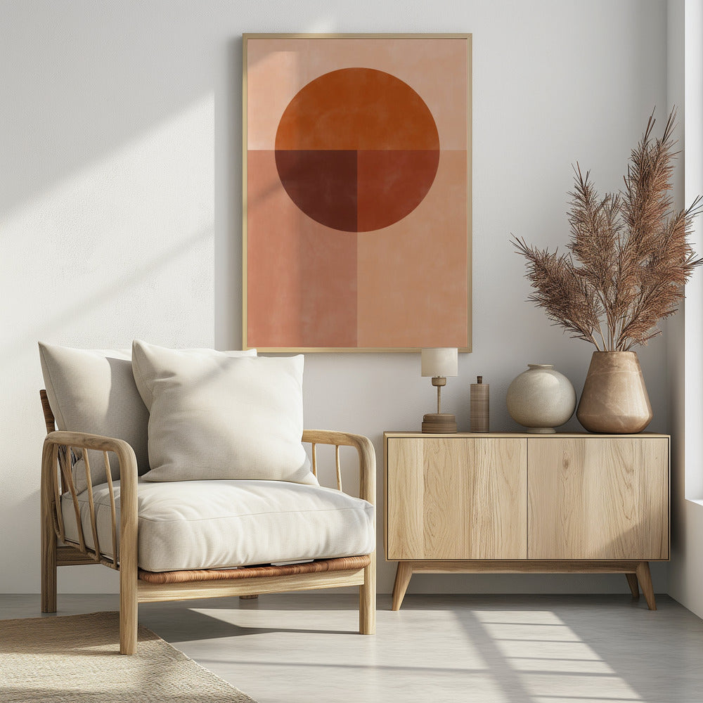 Earth Tones Balance | Poster