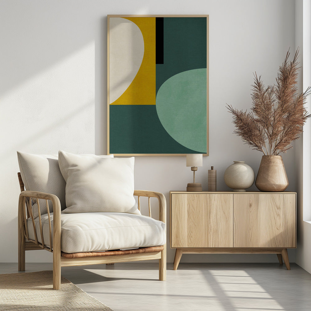 Rainbow Plus Shapes1 | Poster