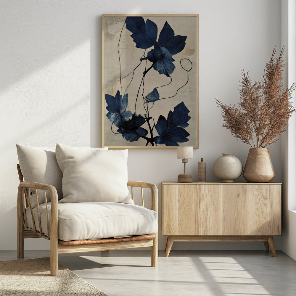 Indigo Flower | Poster