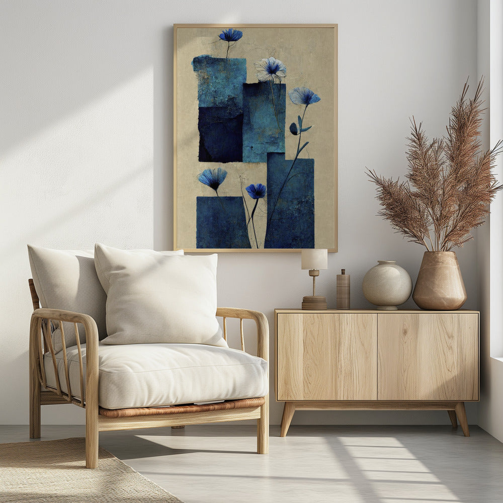 Blue Blossoms | Poster