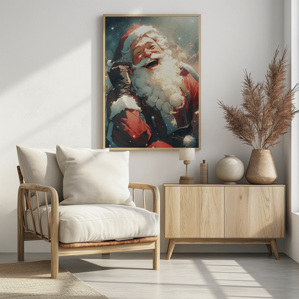 Jolly Santa&#039;s Call | Poster