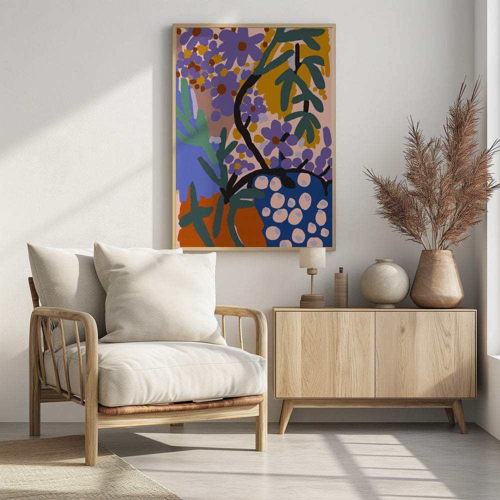 Vibrant Flora Burst | Poster