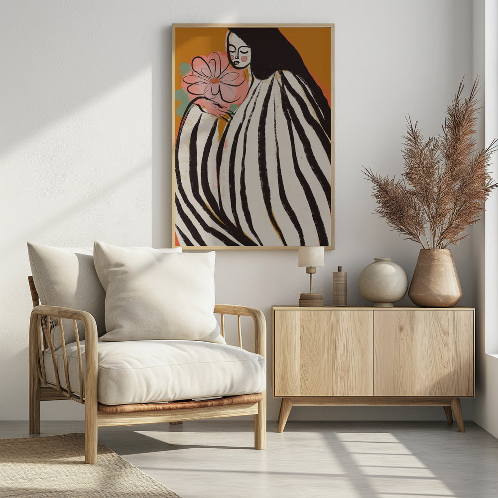 Striped Serenity | Poster