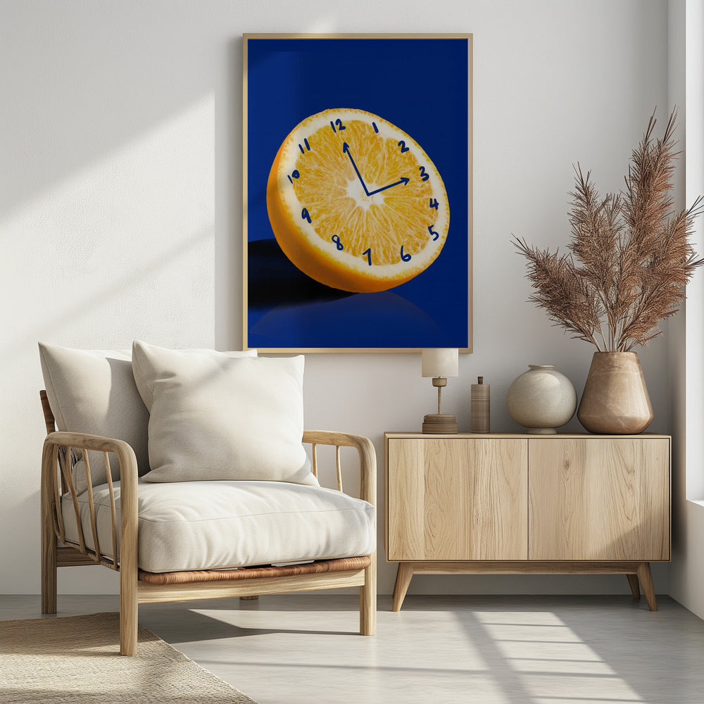Citrus Timepiece | Poster