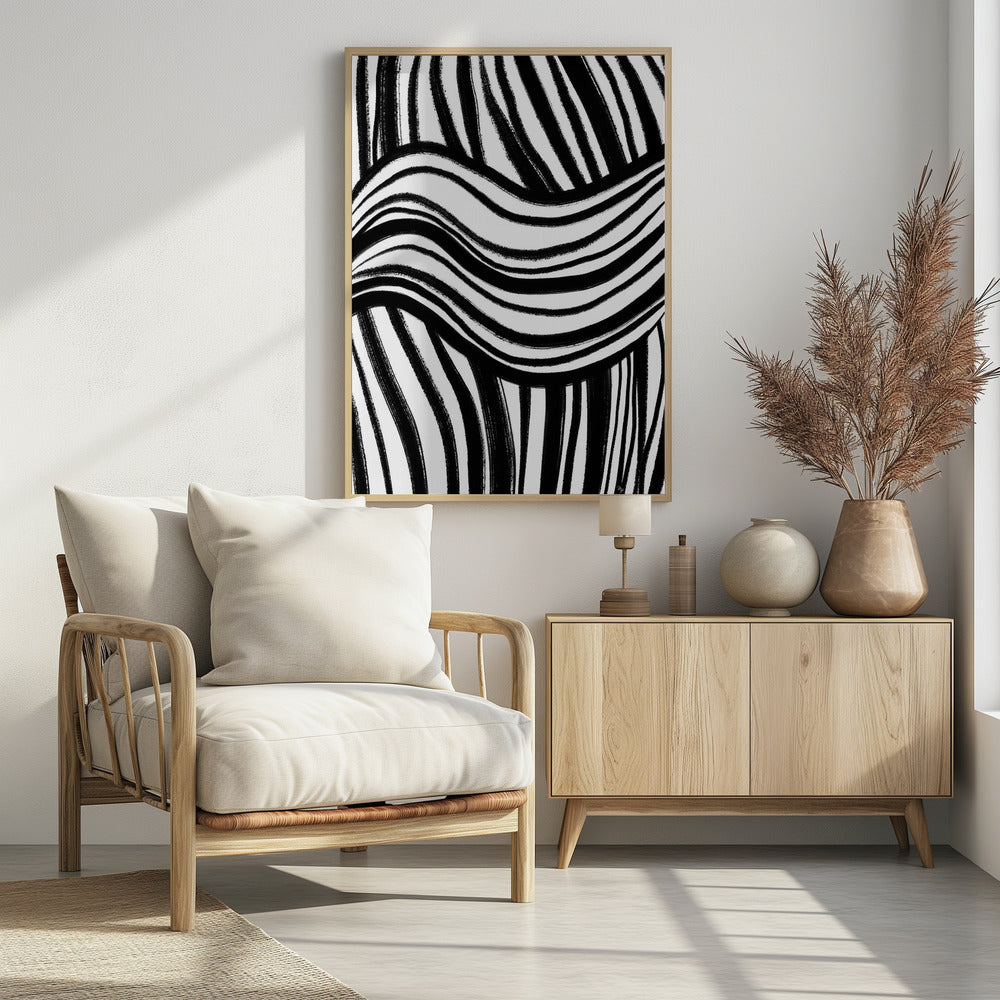 Wave of Stripes | Poster
