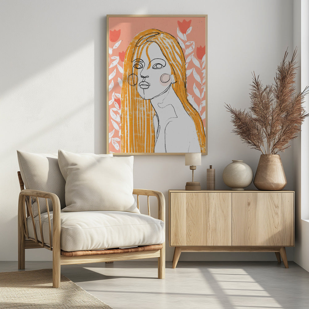 Floral Gaze | Poster