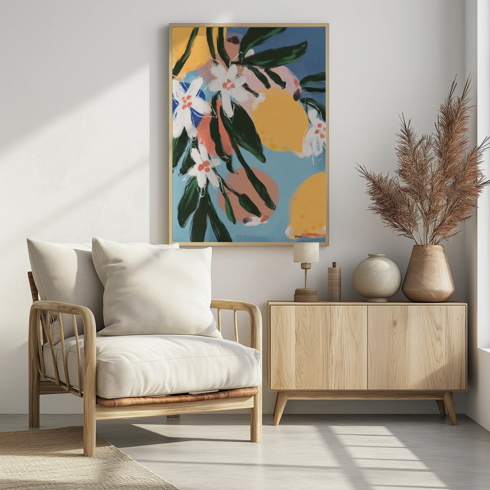 Lemon Blossom Breeze | Poster