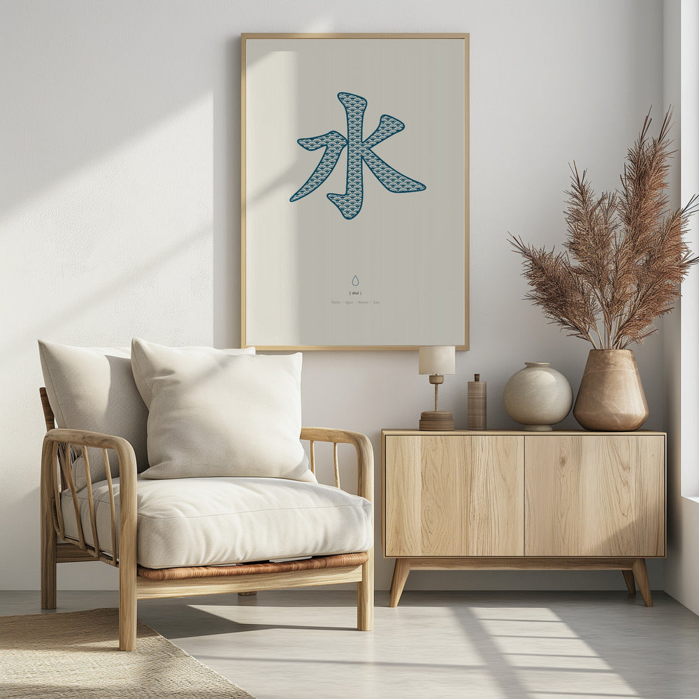 Water | 水 | Shui | Poster