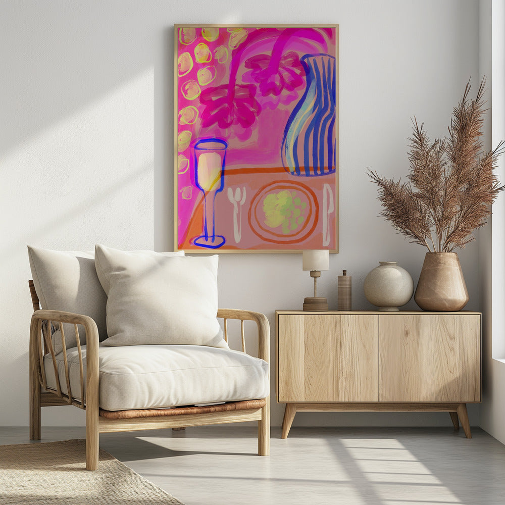 Vibrant Table Scene | Poster