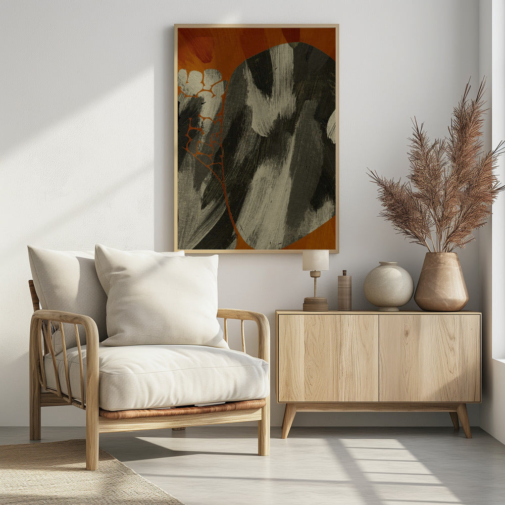 Earthy Abstract Flow | Poster