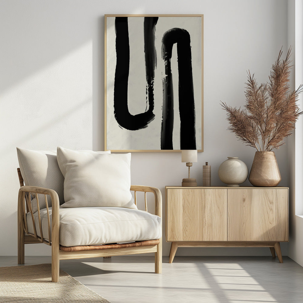 Monochrome Flow | Poster