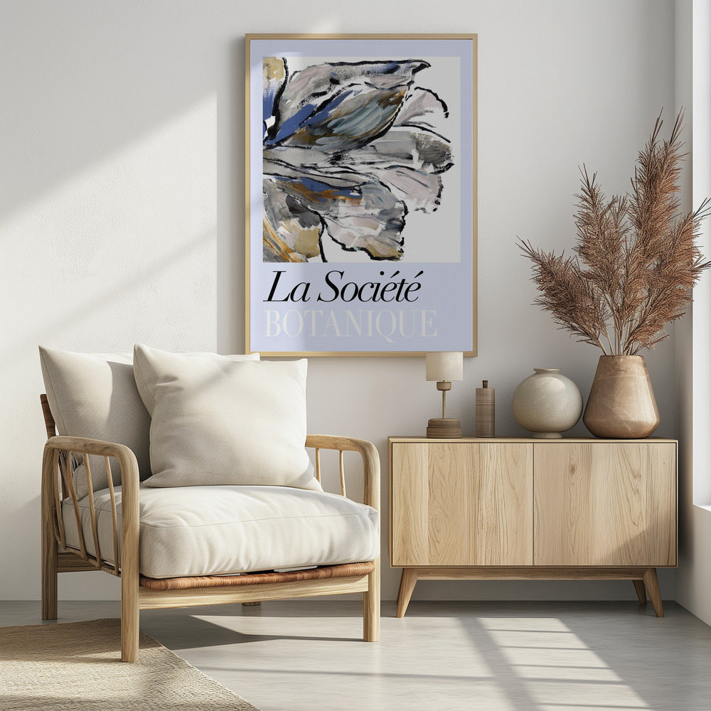 La Société Botanique Blueflower | Poster