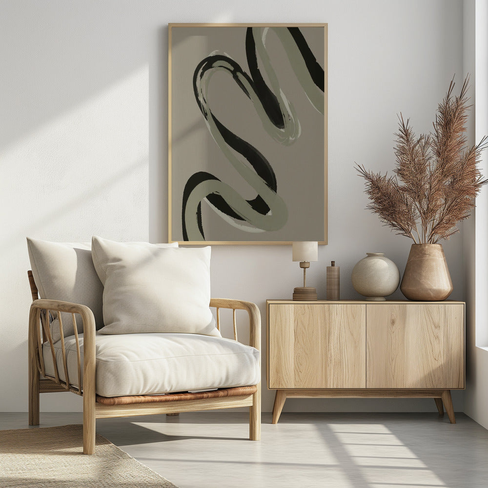 Elegant Swirl | Poster