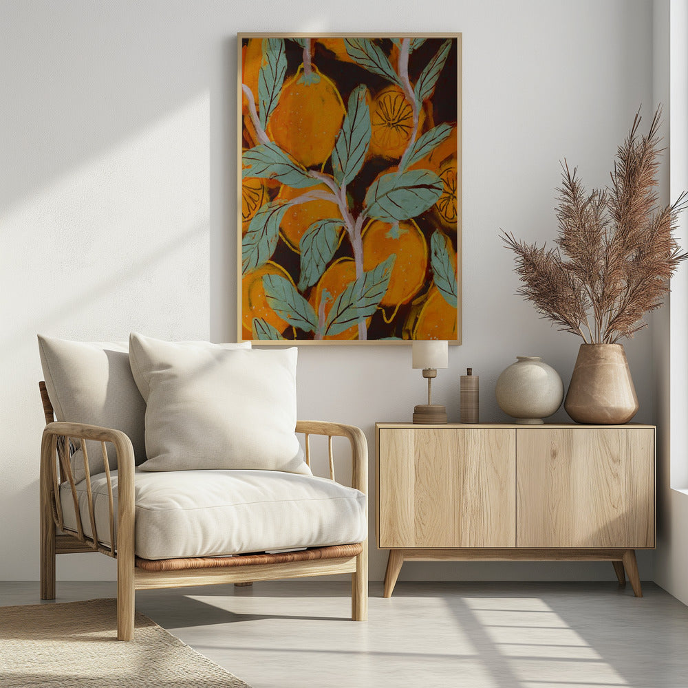 Orange Orchard Vibes | Poster