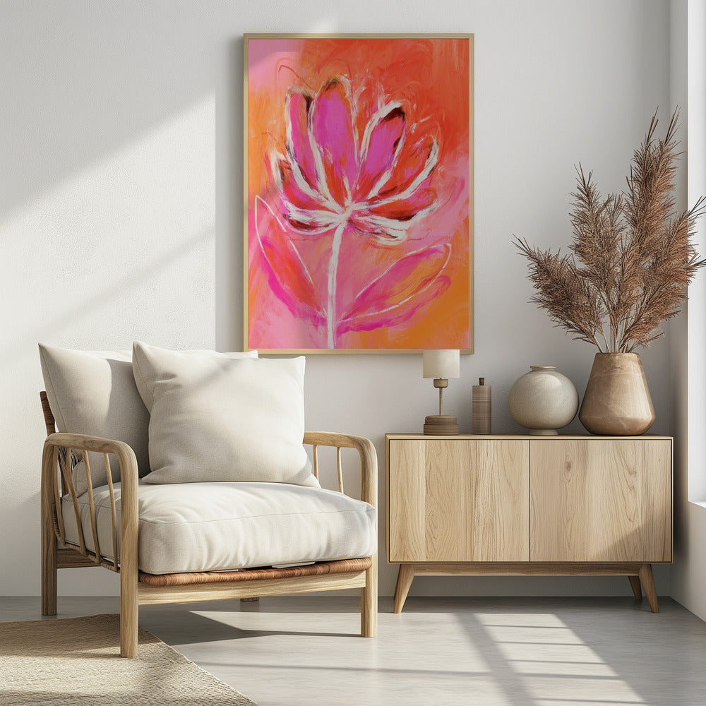Petal Flames | Poster