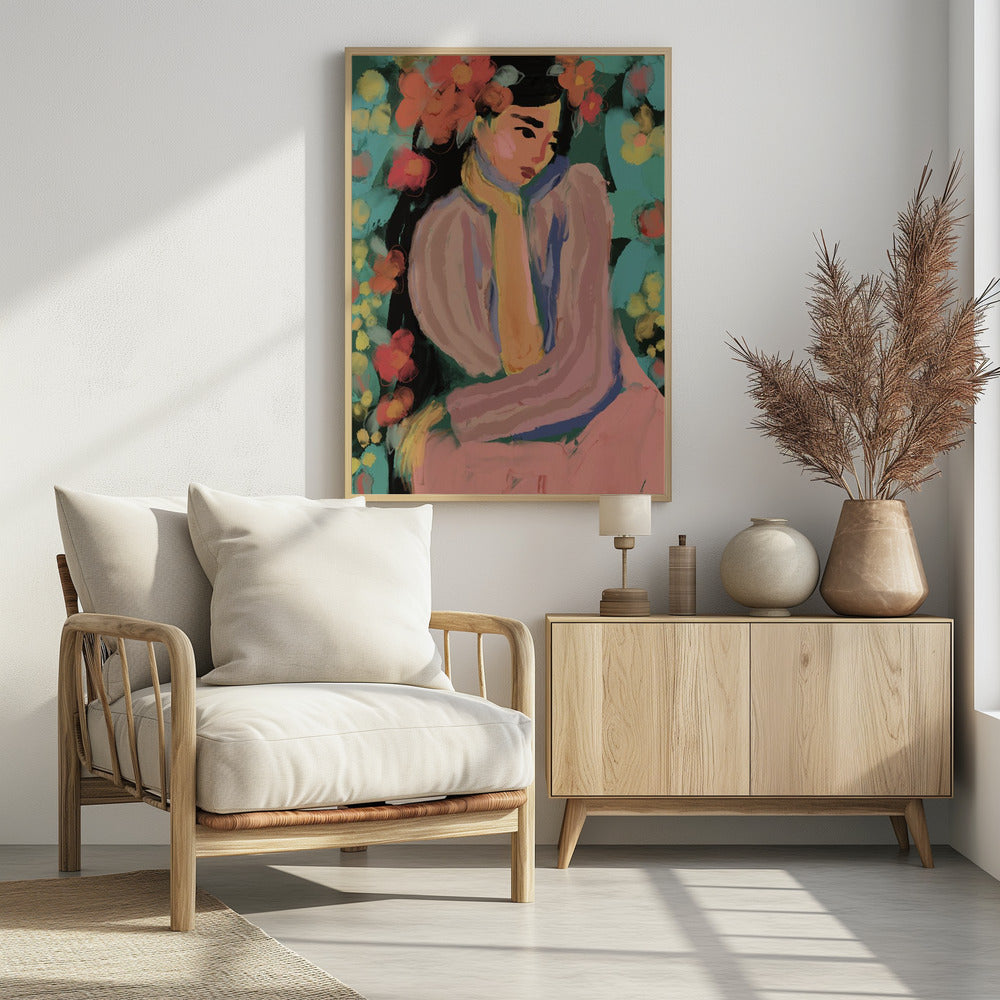 Pensive Blooms | Poster